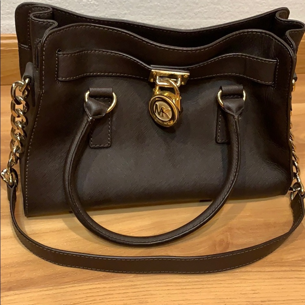 Michael Kors Hamilton Leather Bag